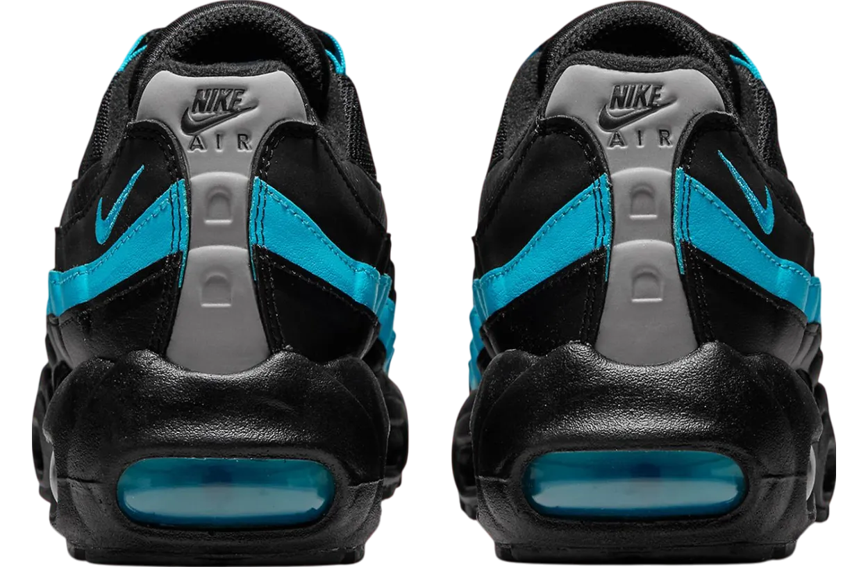 nike air max 95 recraft gs black aqua 3