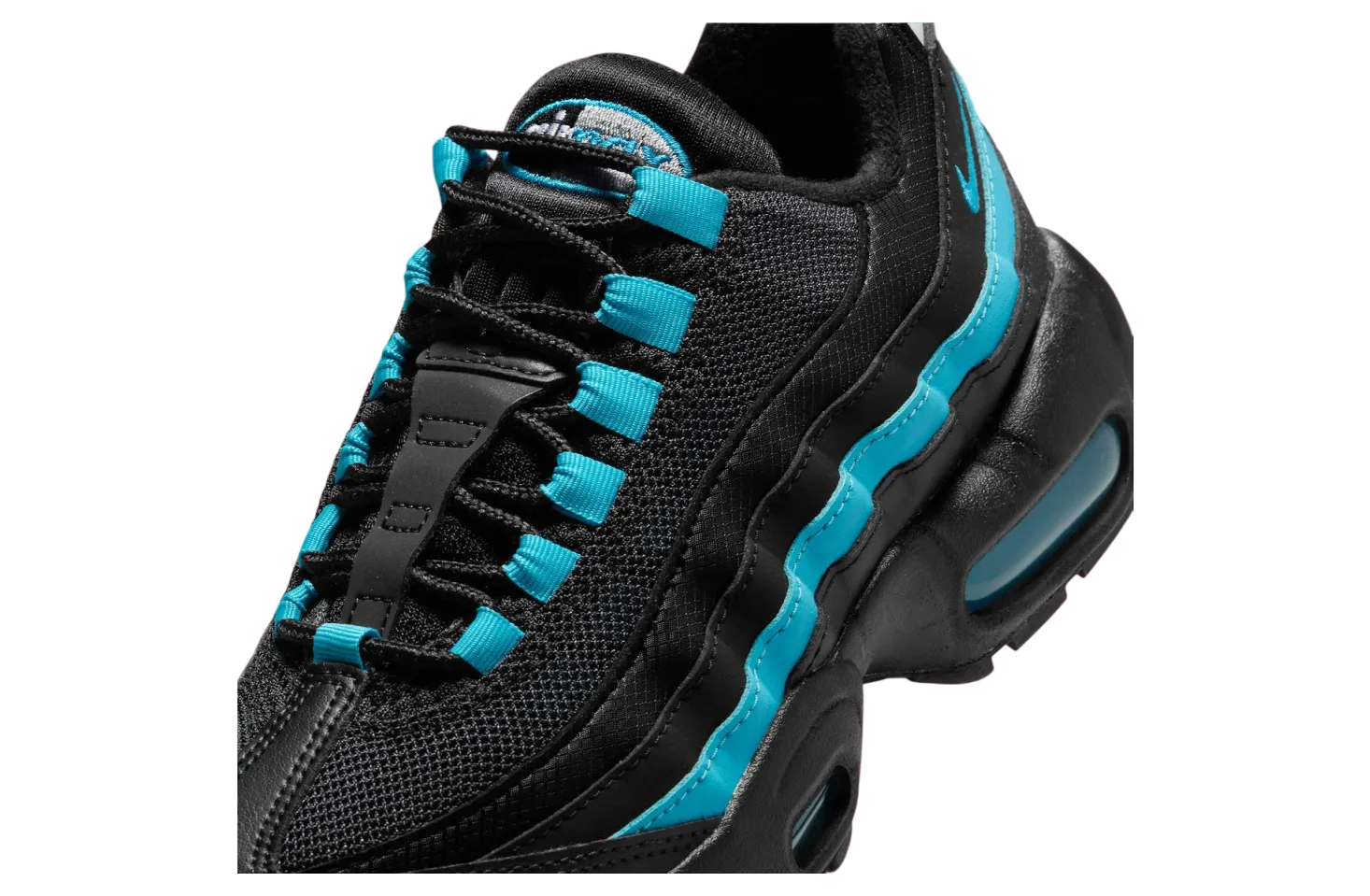 nike air max 95 recraft gs black aqua 5