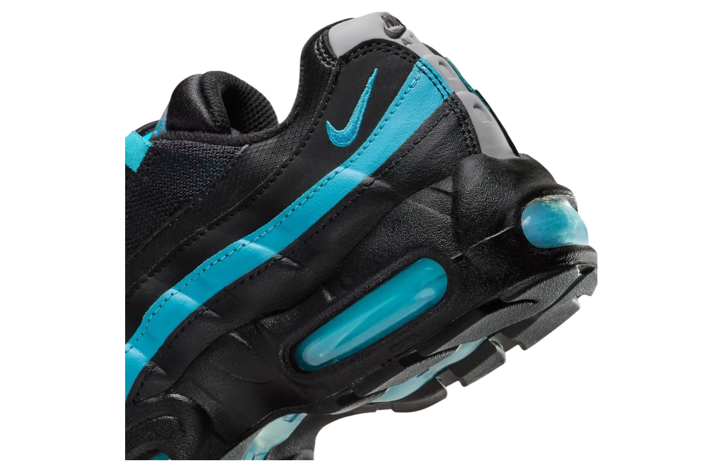 nike air max 95 recraft gs black aqua 6