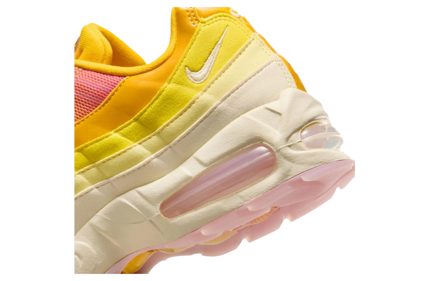 nike air max 95 sunrise phantom light crimson 7