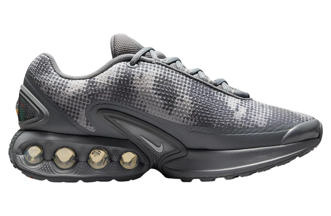 nike air max dn cool grey metallic silver vivid orange