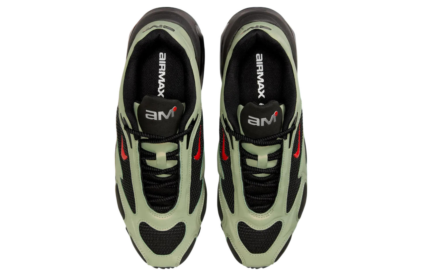 nike air max muse black university red 2