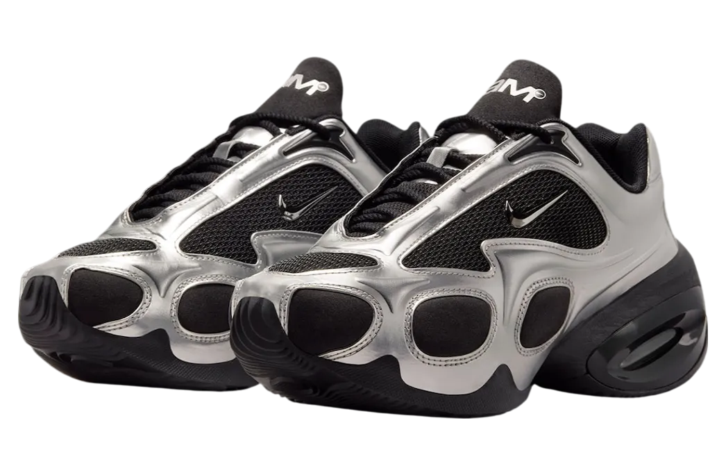 nike air max muse wmns black metallic silver 0