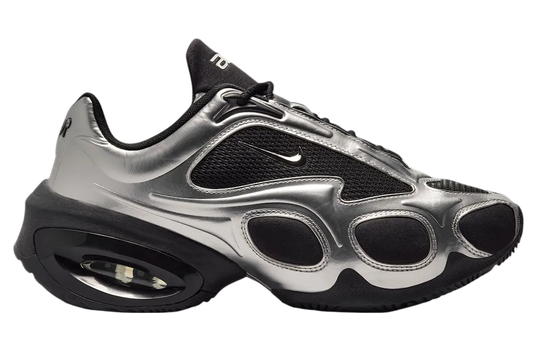 nike air max muse wmns black metallic silver 1