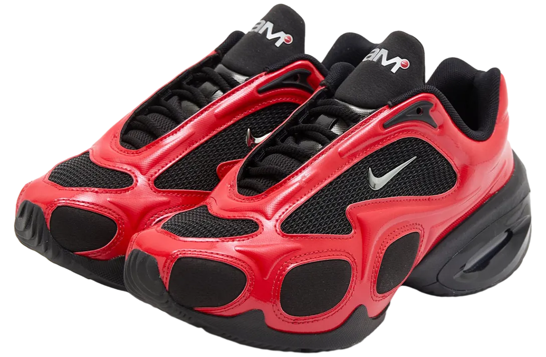 nike air max muse wmns university red metallic silver 1