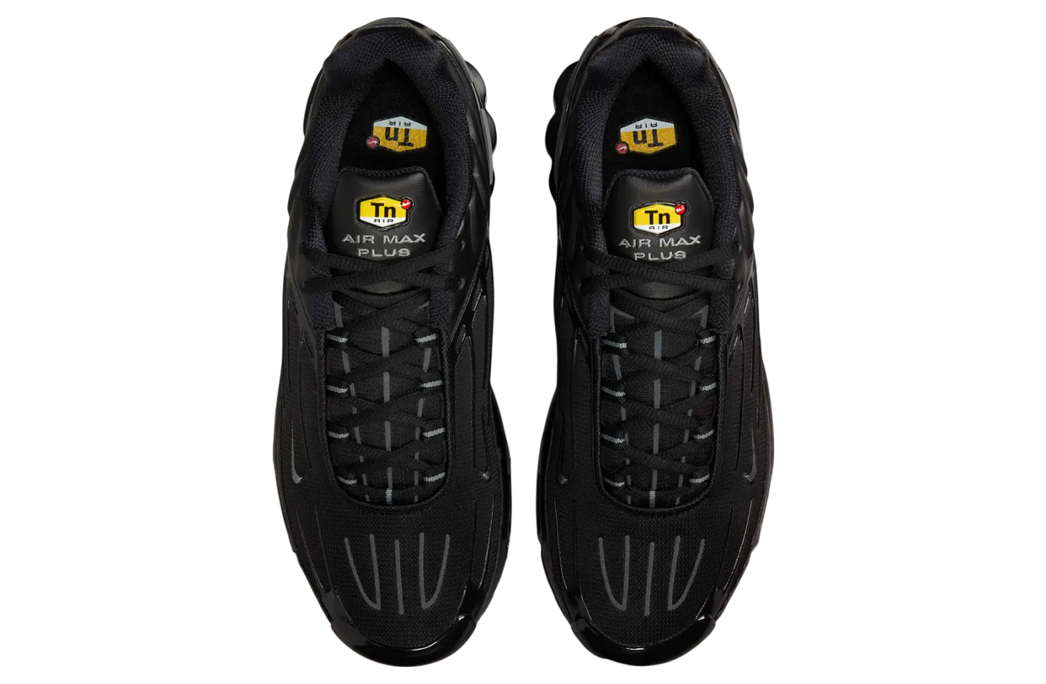 nike air max plus 3 black silver 2