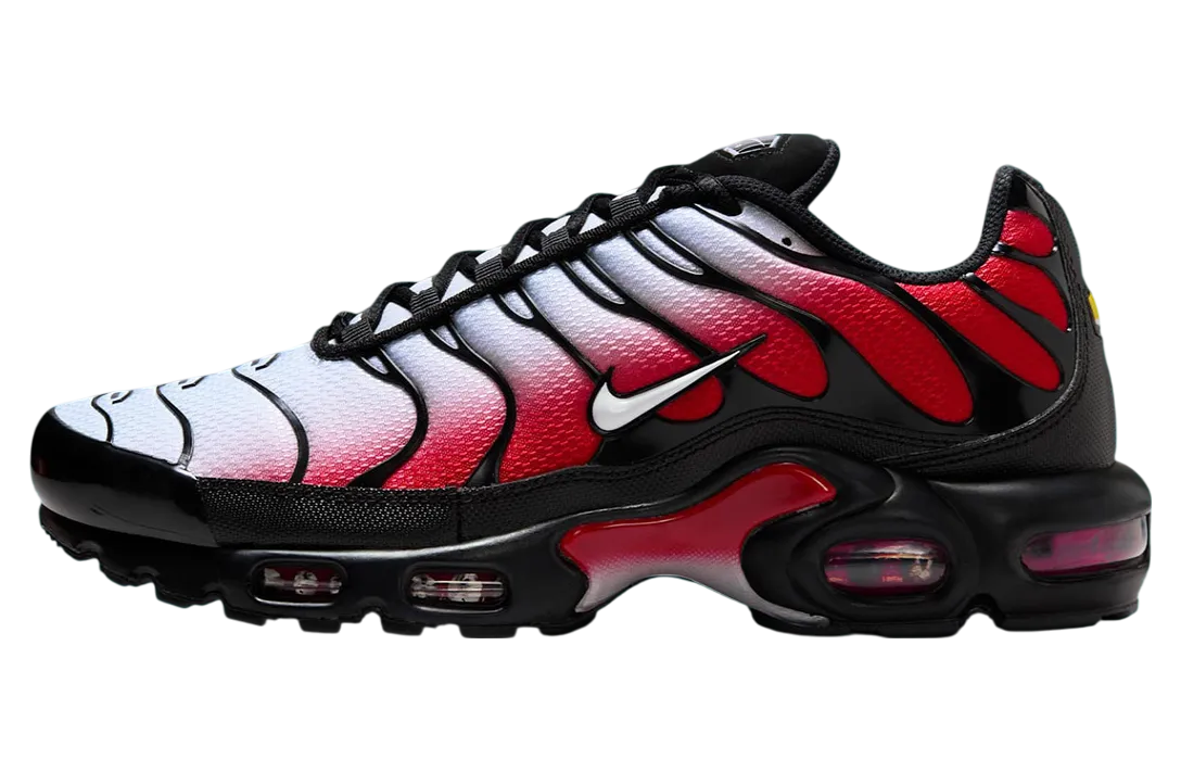 nike air max plus black red white