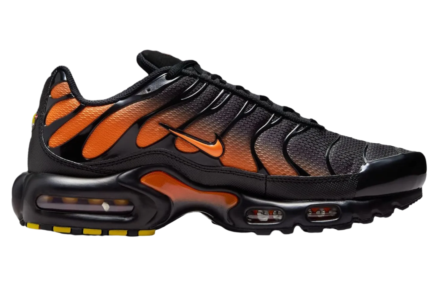 nike air max plus black total orange 2