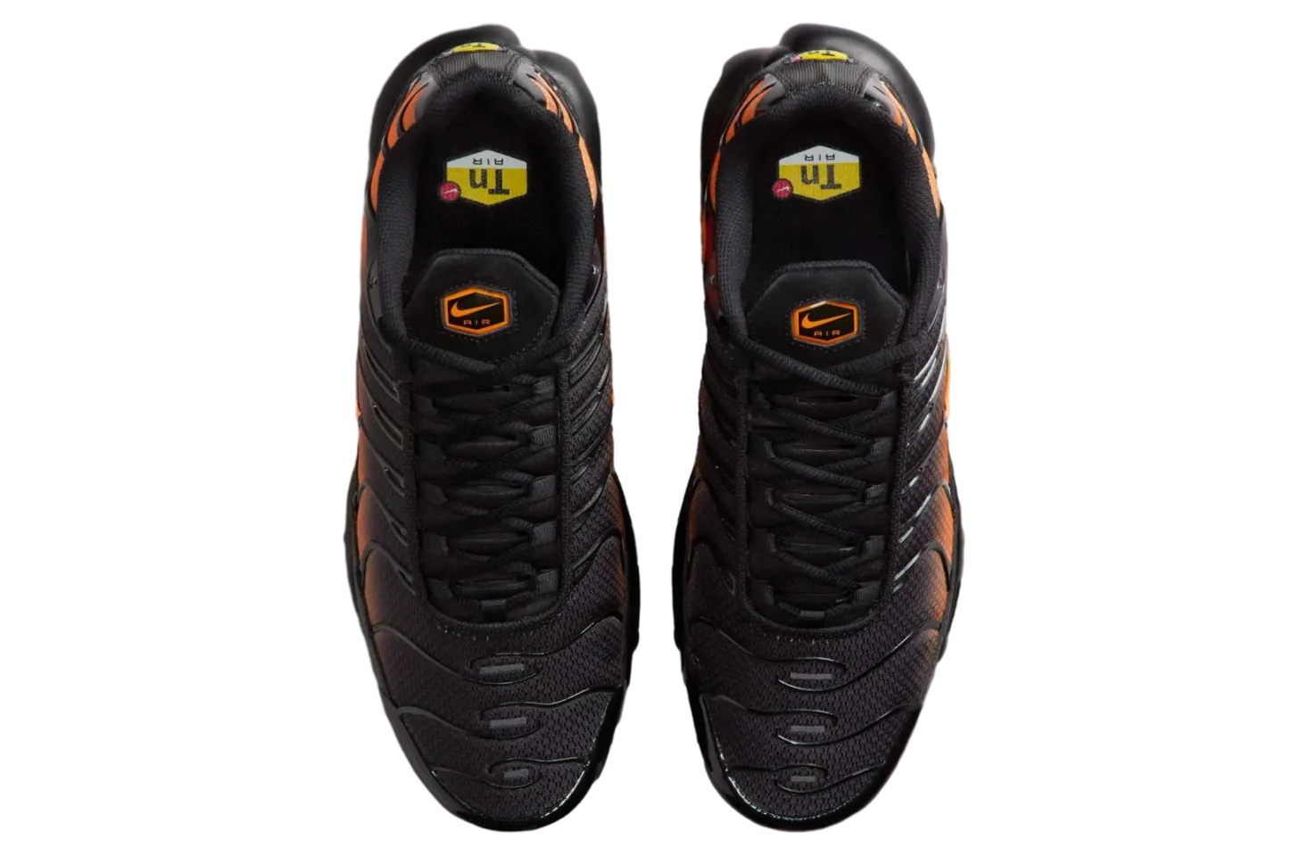 nike air max plus black total orange 3