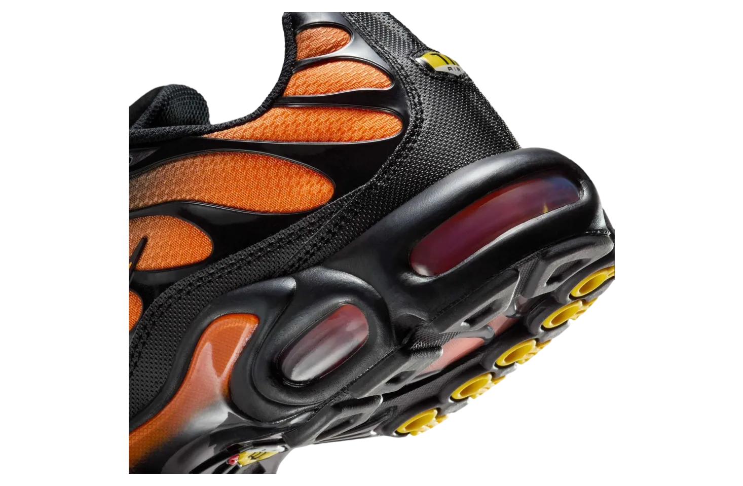 nike air max plus black total orange 7