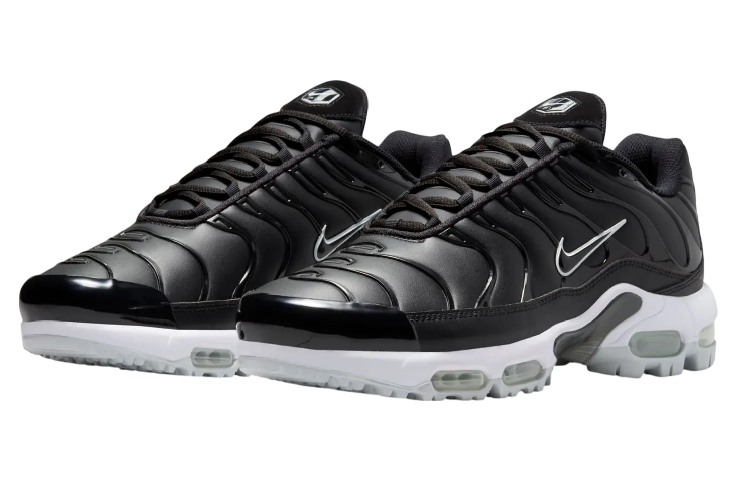 nike air max plus black white 2