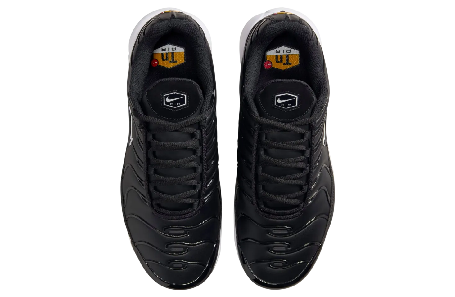 nike air max plus black white 3