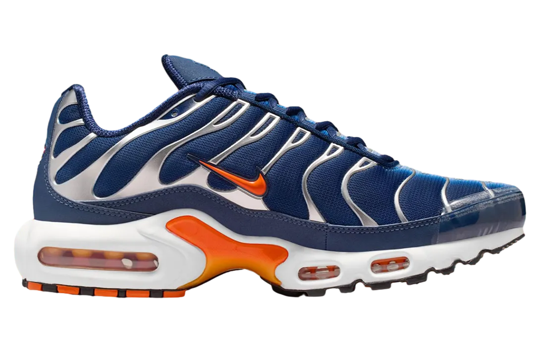 nike air max plus blue white orange 1