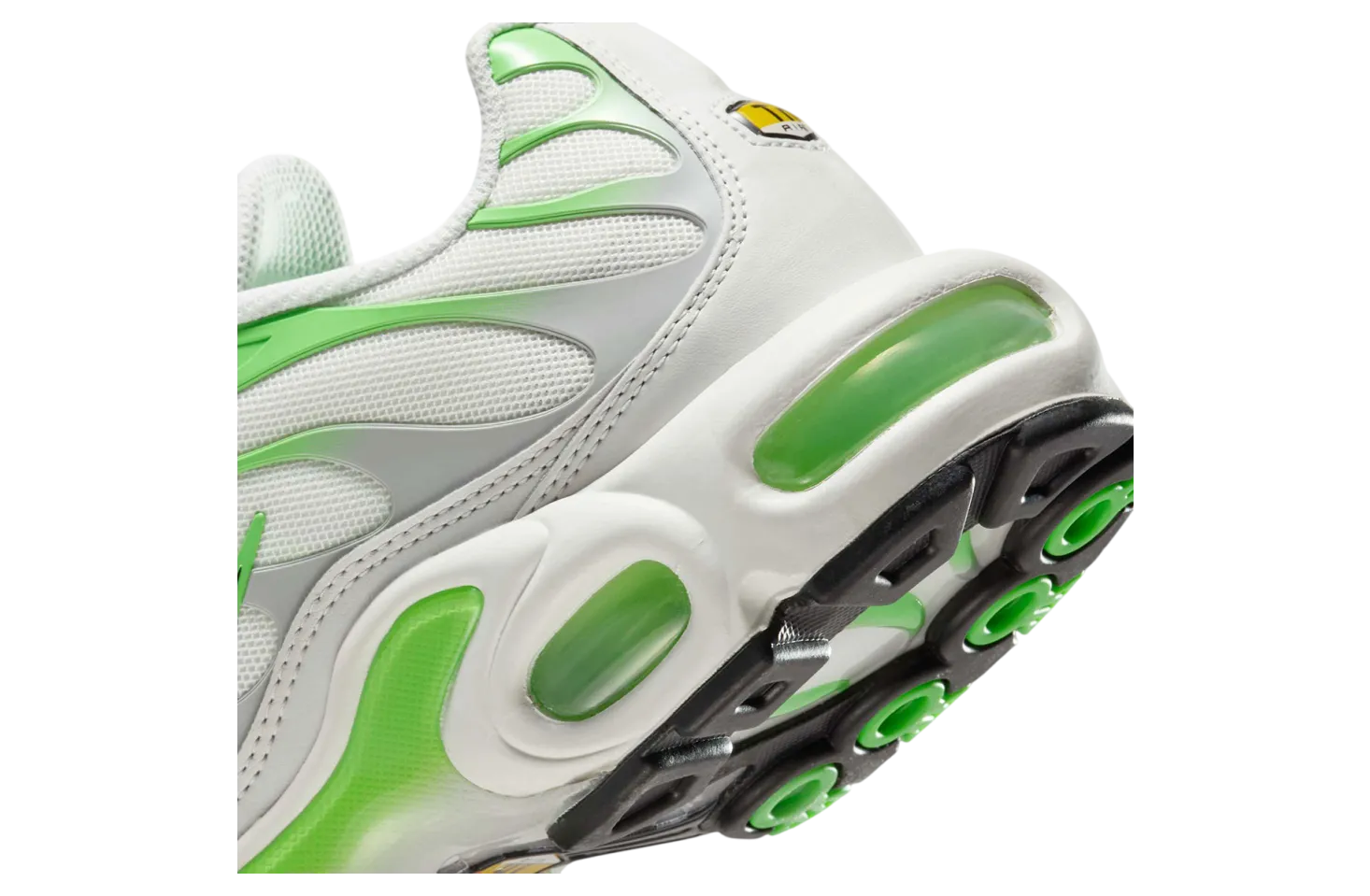 nike air max plus photon dust green strike 5