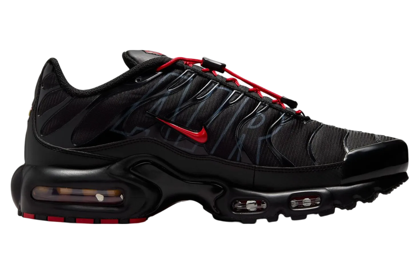 nike air max plus tuned black red 1