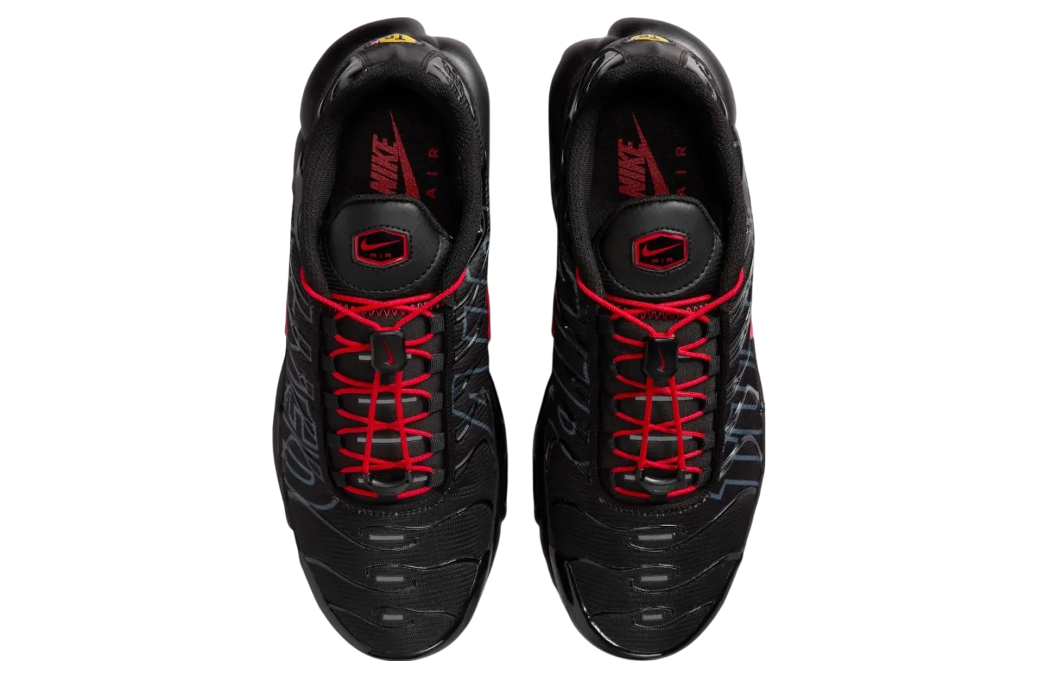 nike air max plus tuned black red 2