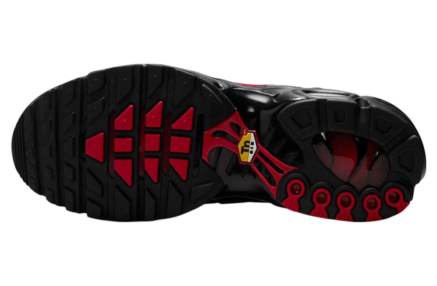 nike air max plus tuned black red 4