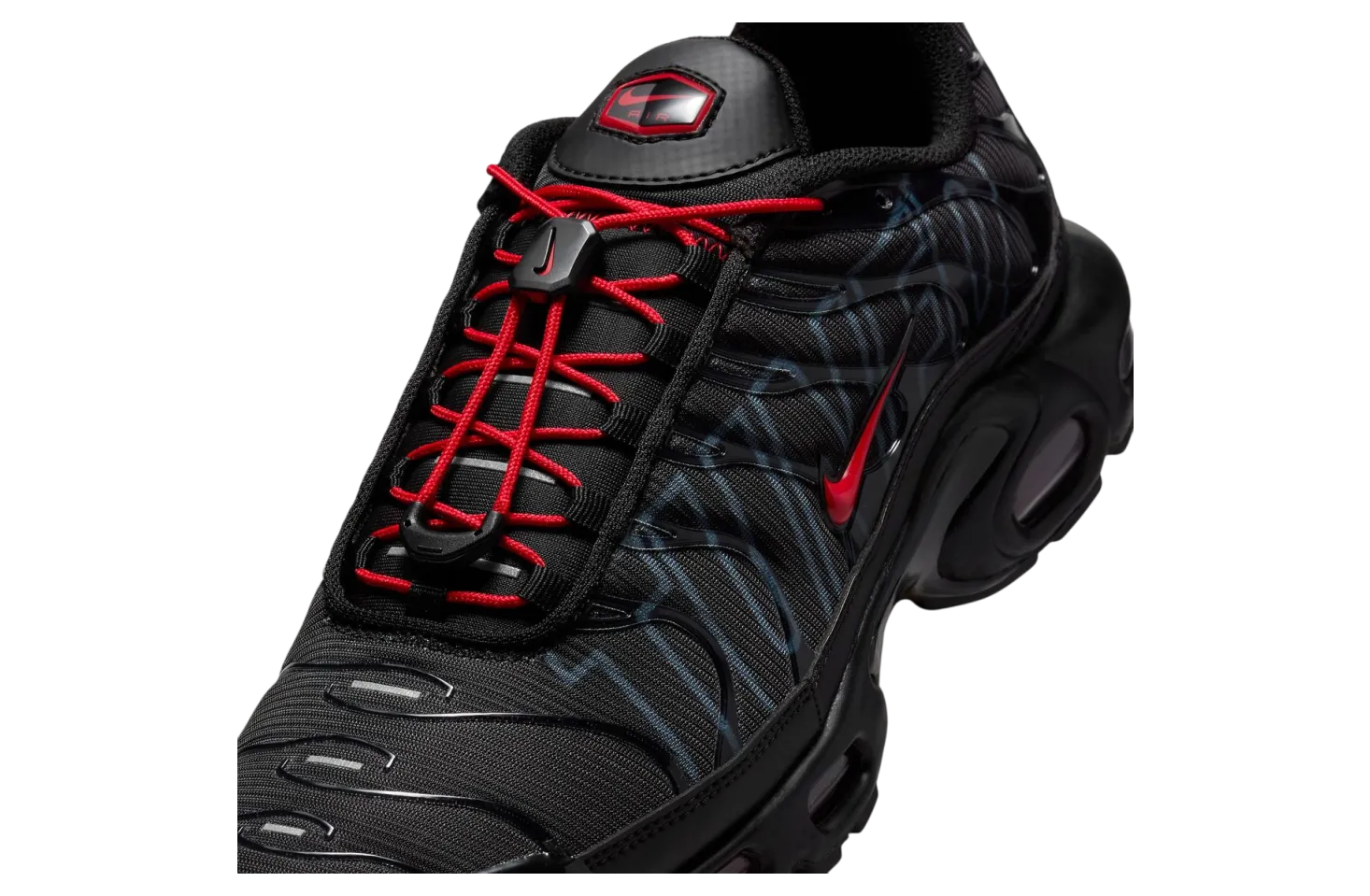 nike air max plus tuned black red 5