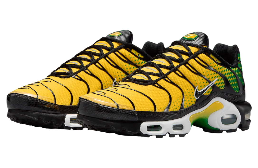 nike air max plus varsity maize pine green 0