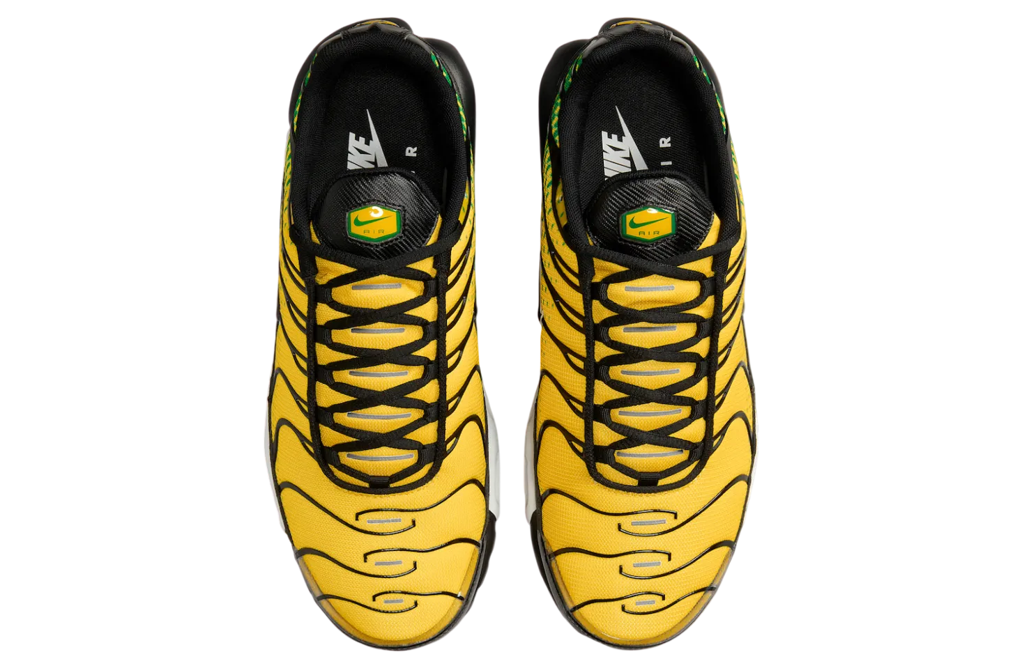 nike air max plus varsity maize pine green 2