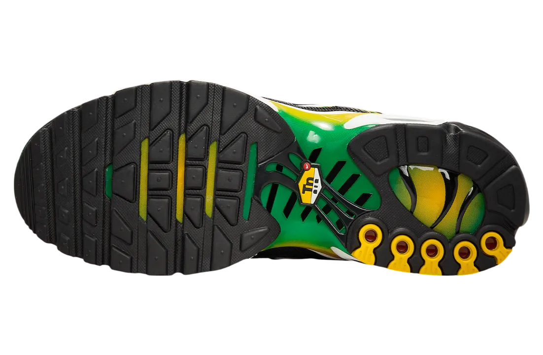 nike air max plus varsity maize pine green 4