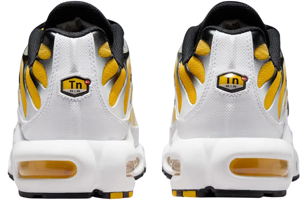 nike air max plus white black yellow 2