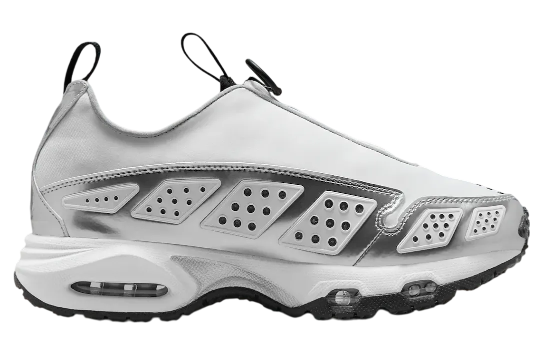 nike air max sndr white metallic silver 1