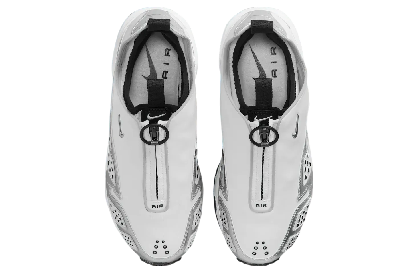 nike air max sndr white metallic silver 2