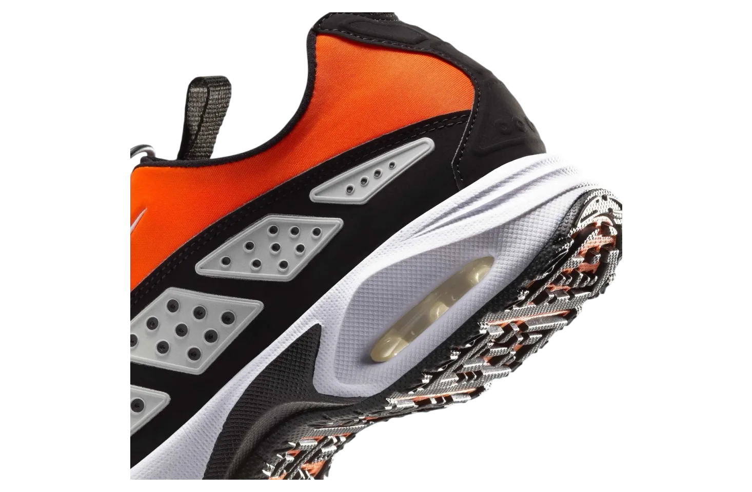 nike air max sndr wmns safety orange white 6