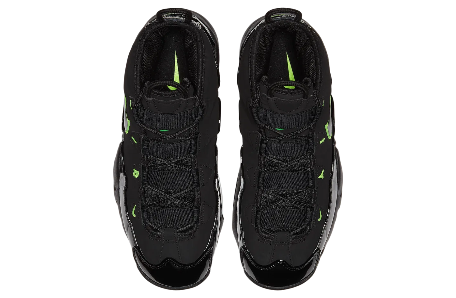 nike air max uptempo 95 black volt 2