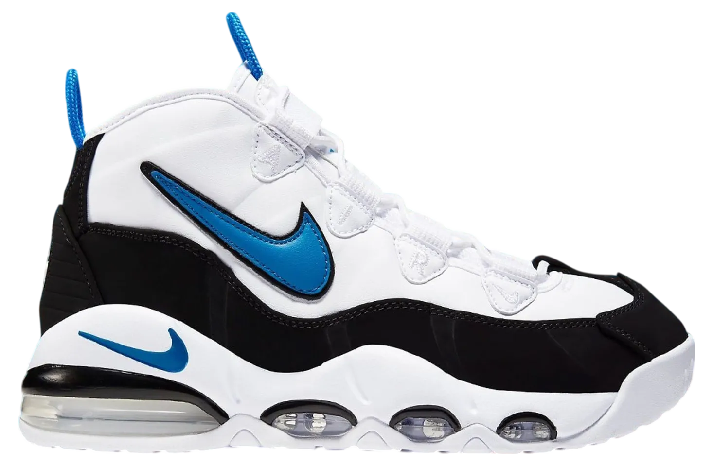 nike air max uptempo 95 photo blue black 1