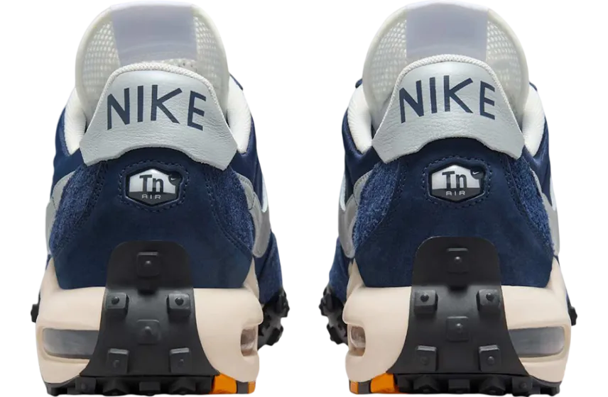 nike air max waffle navy silver 2