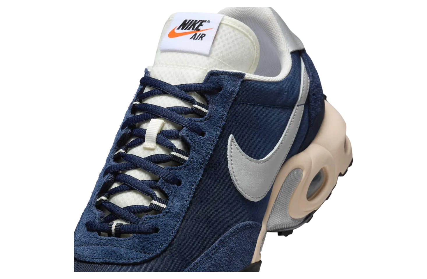 nike air max waffle navy silver 4