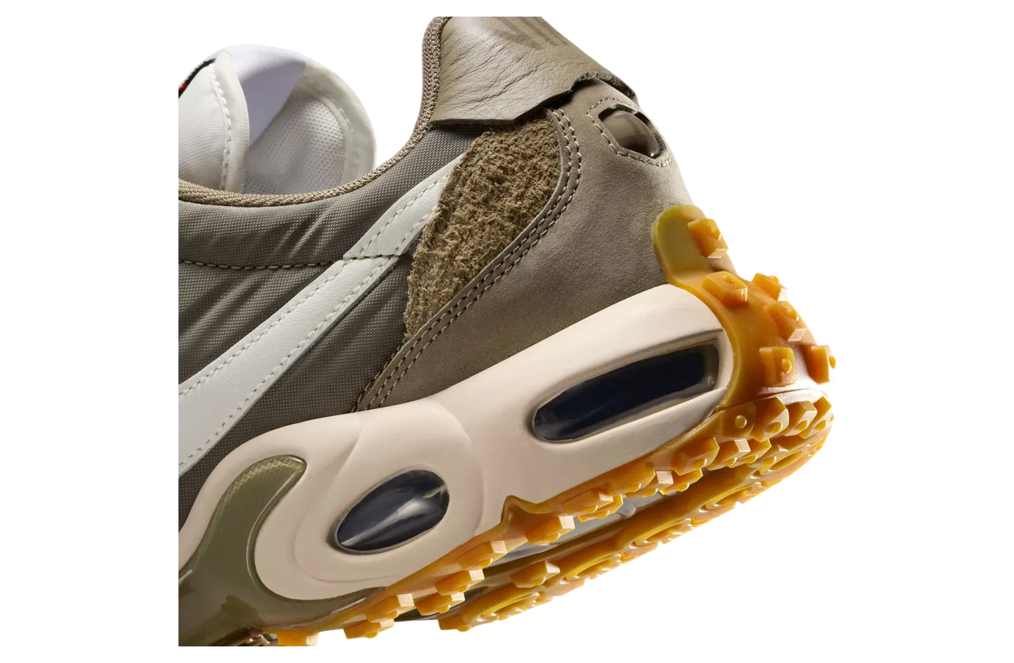 nike air max waffle racer matte olive sail 5