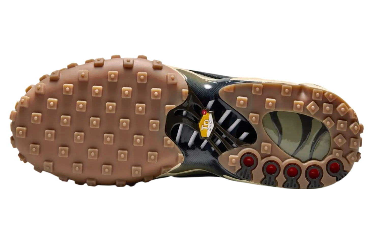 nike air max waffle sp matte olive gum dark brown 4