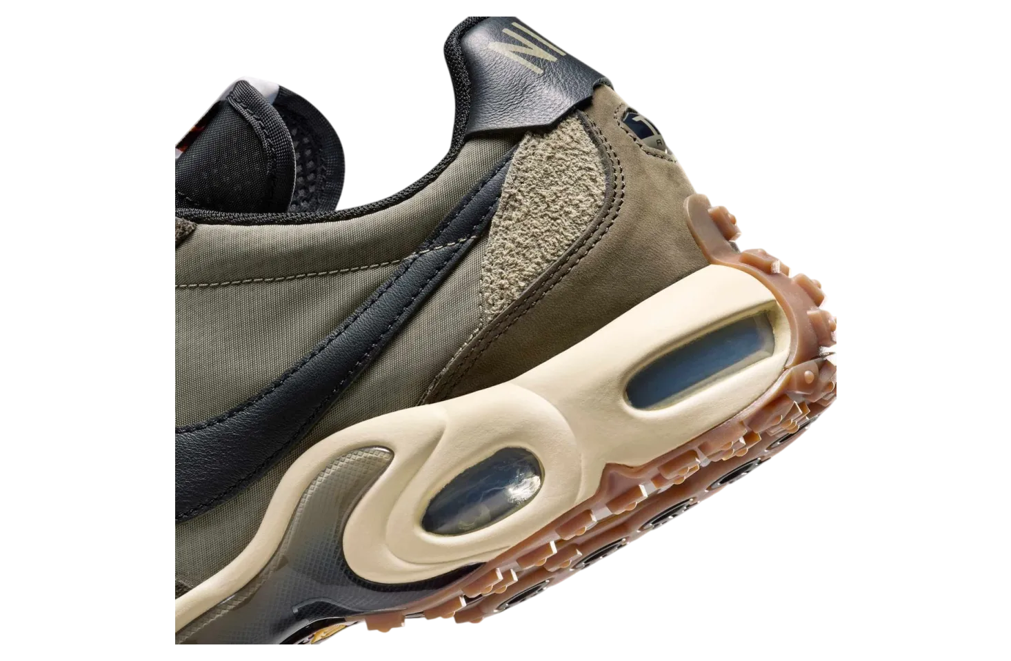 nike air max waffle sp matte olive gum dark brown 6