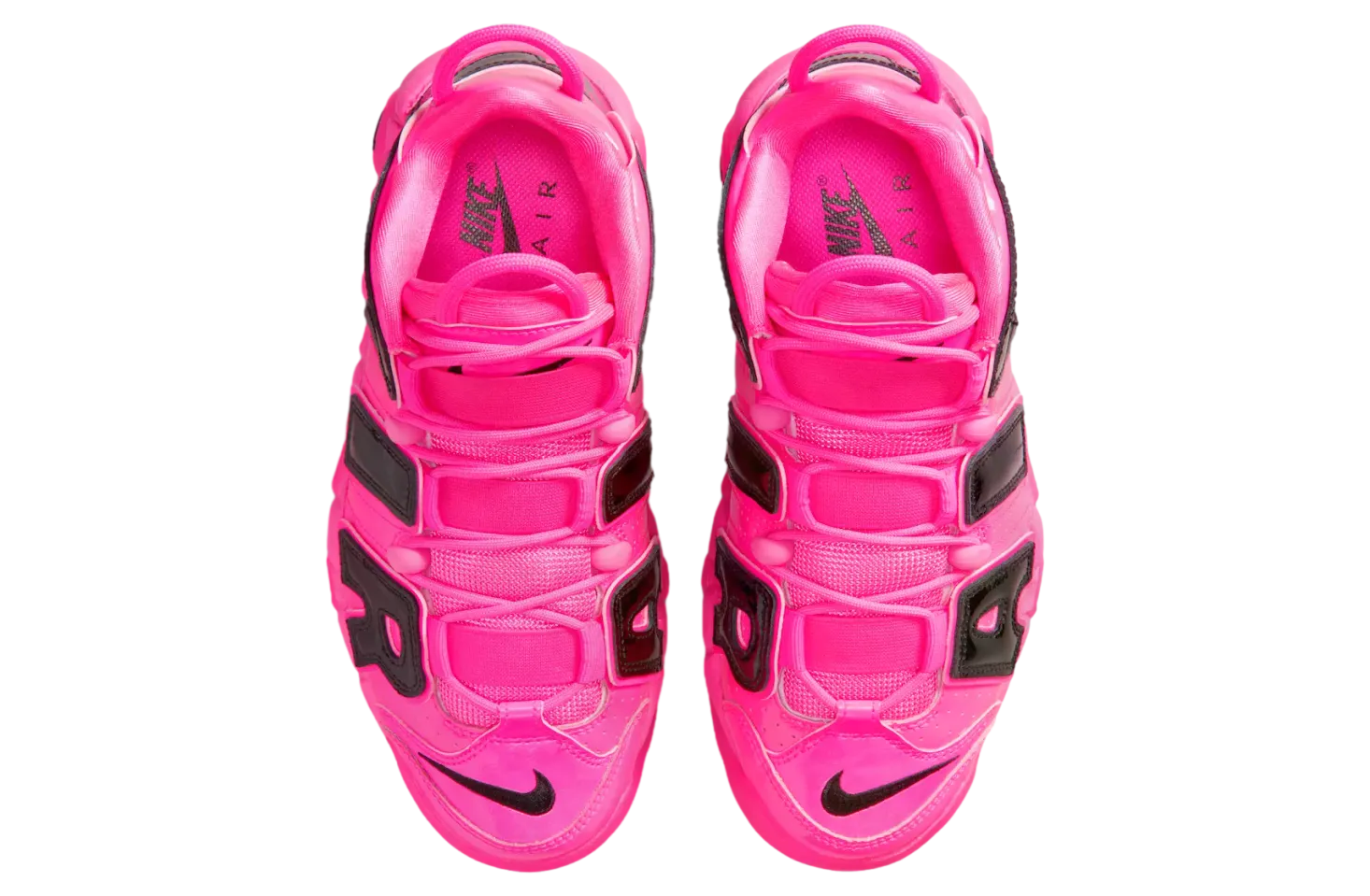 nike air more uptempo pink blast black 2