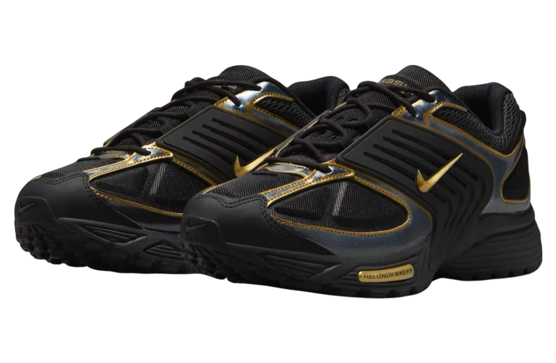 nike air pegasus wave black metallic gold 0