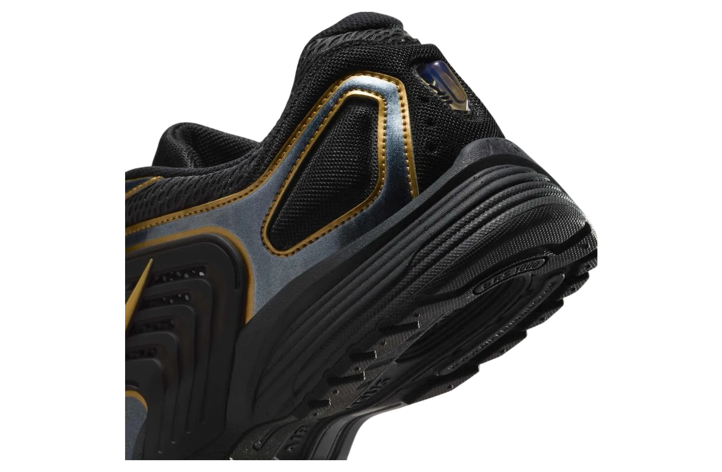 nike air pegasus wave black metallic gold 6