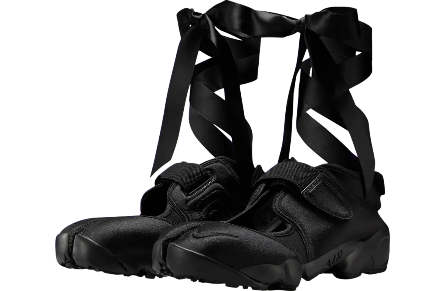 nike air rift ballet triple black 1