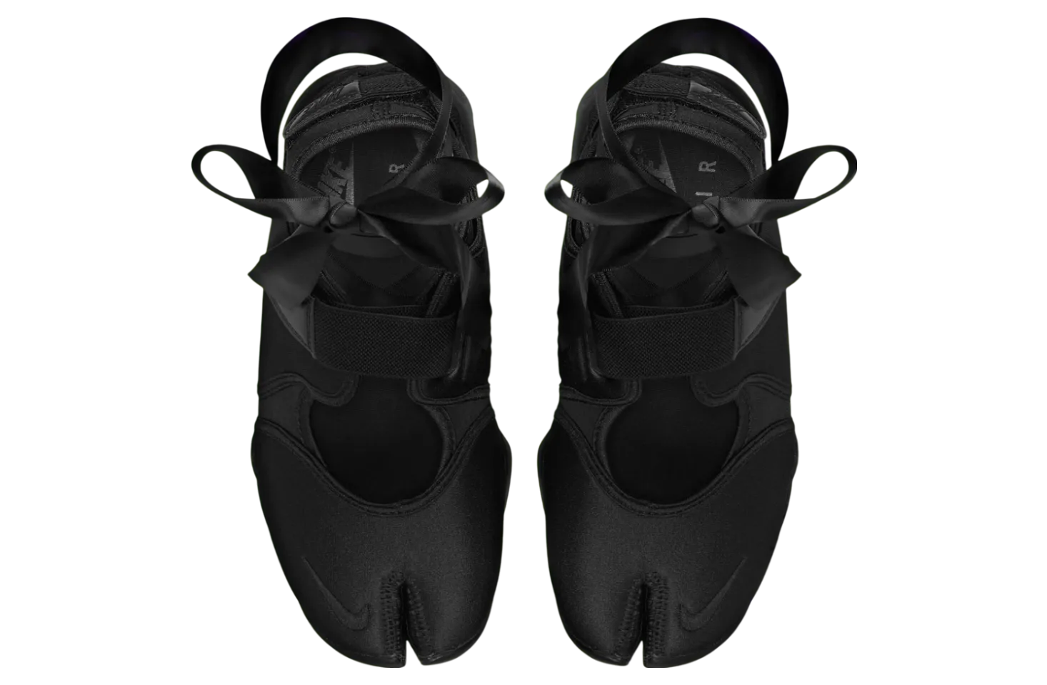nike air rift ballet triple black 4