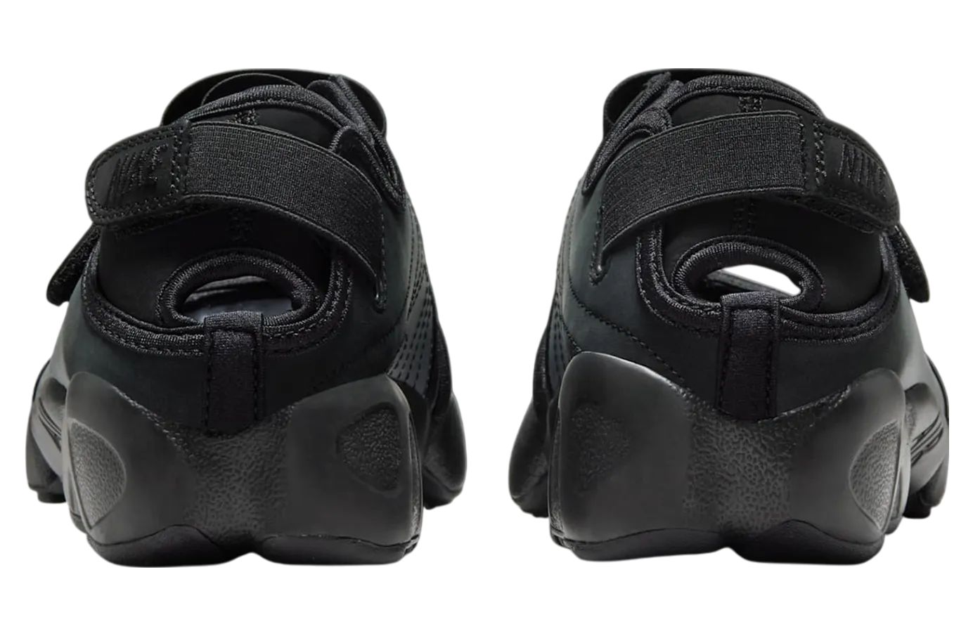 nike air rift wmns metallic silver black 3