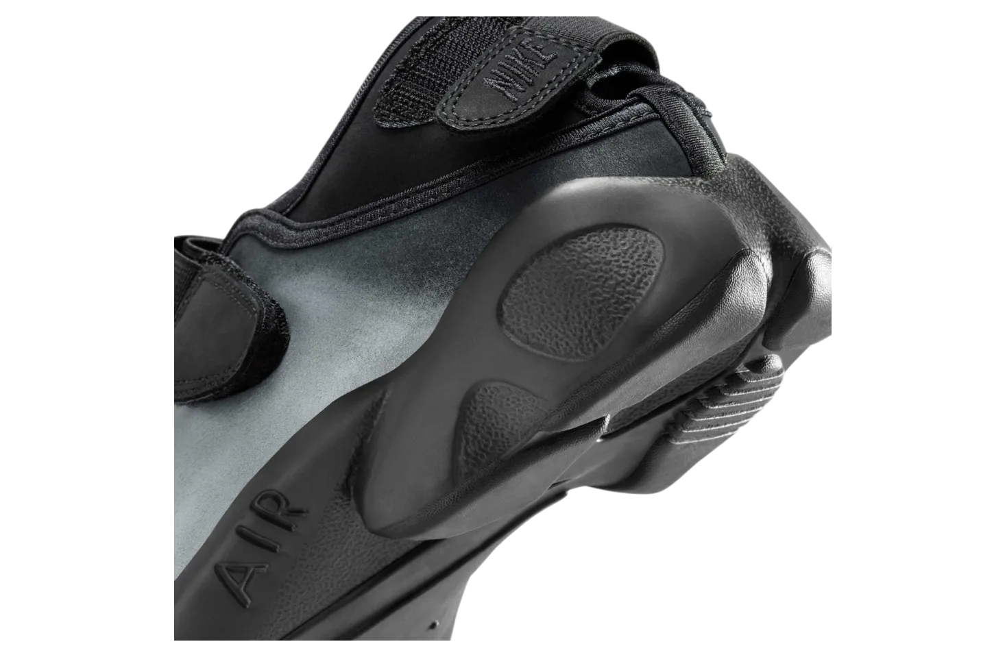nike air rift wmns metallic silver black 6