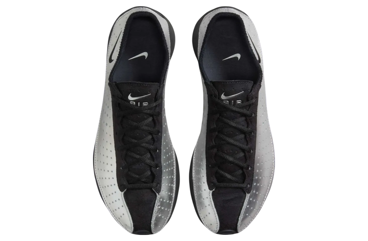nike air superfly wmns metallic silver black 2