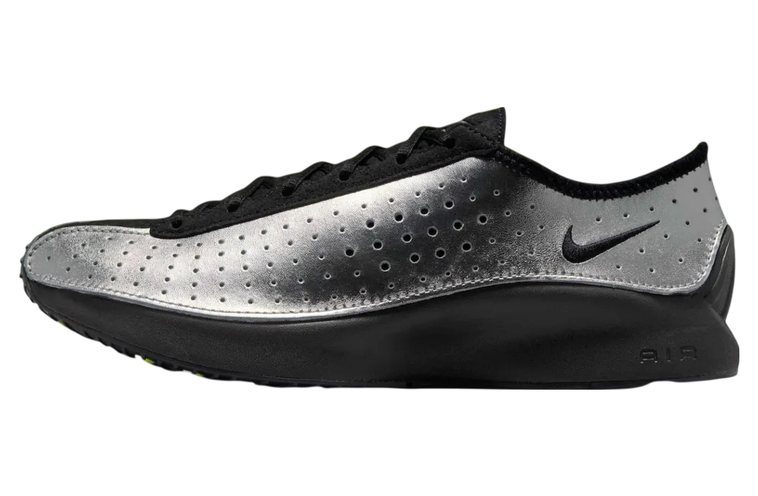 nike air superfly wmns metallic silver black
