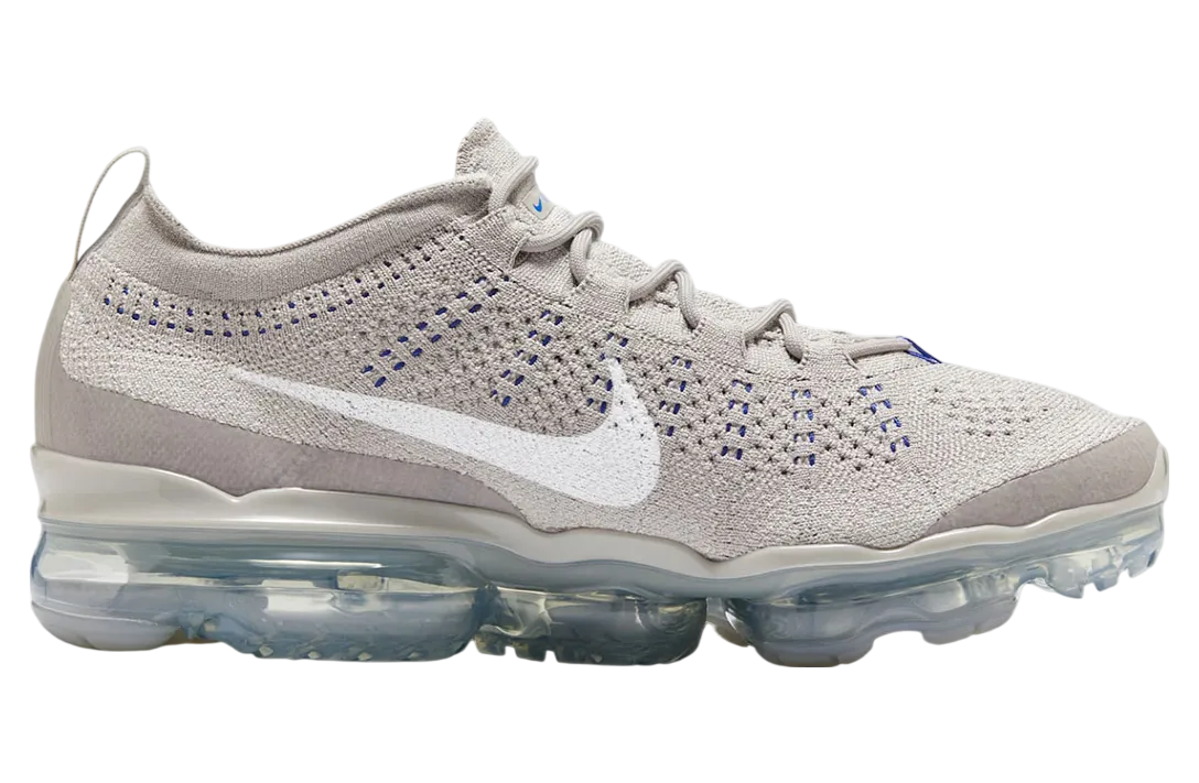 nike air vapormax 2023 flyknit college grey racer blue 0