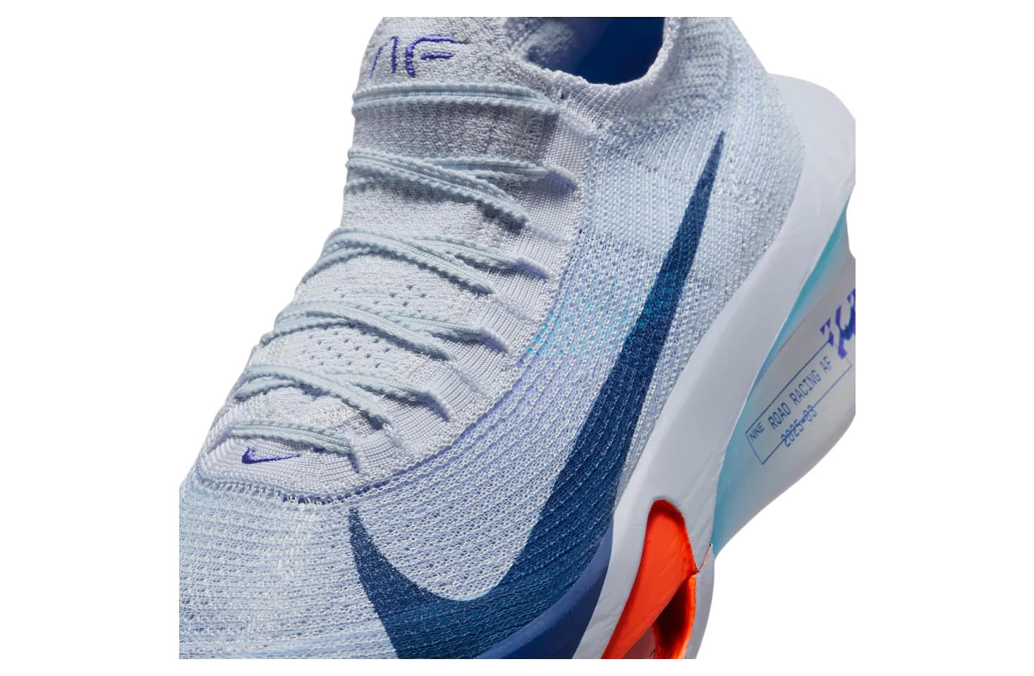 nike alphafly 3 football grey blue void 5