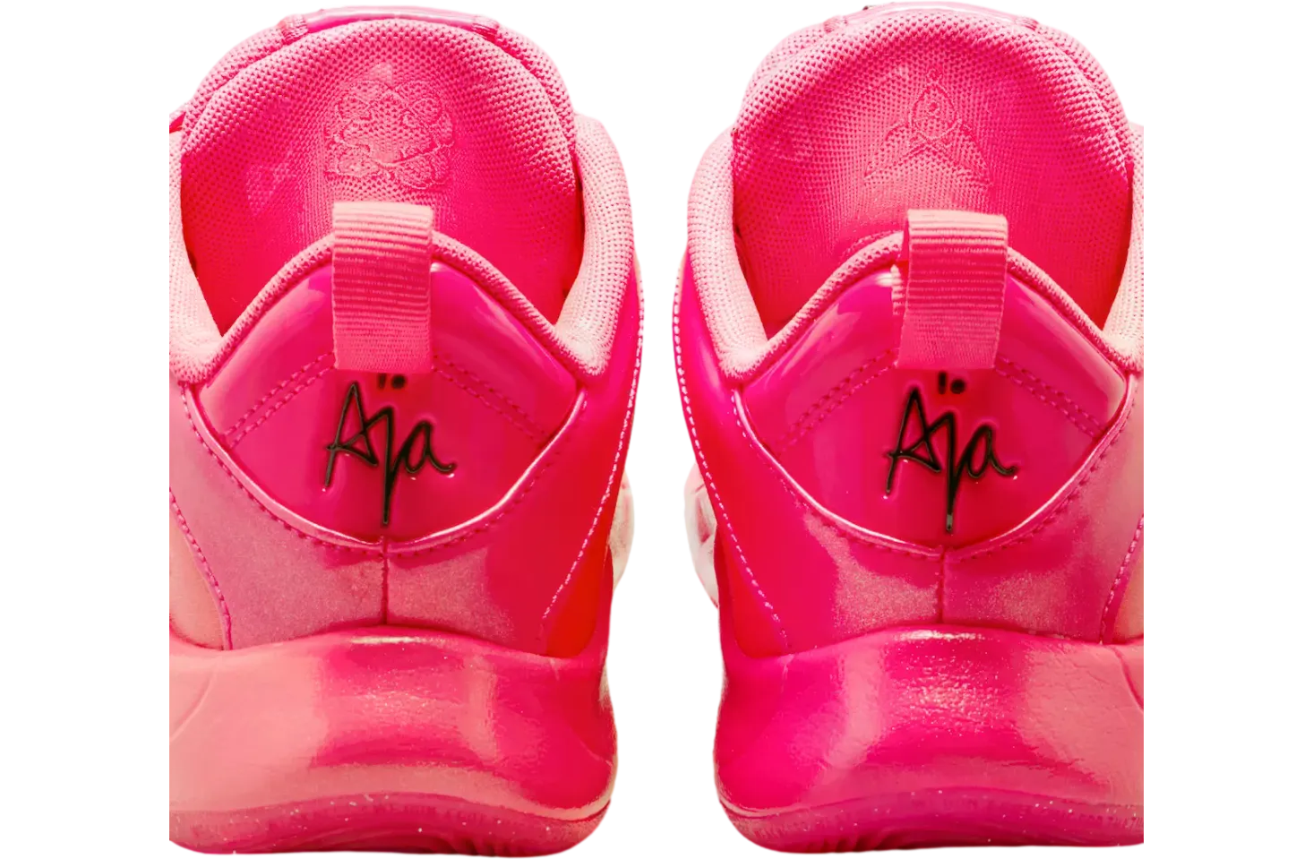 nike aone gs hyper pink black 7