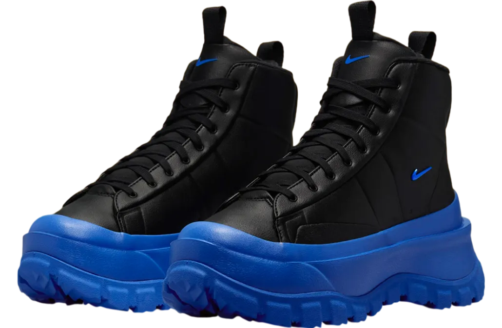 nike blazer mid roam black blue 0