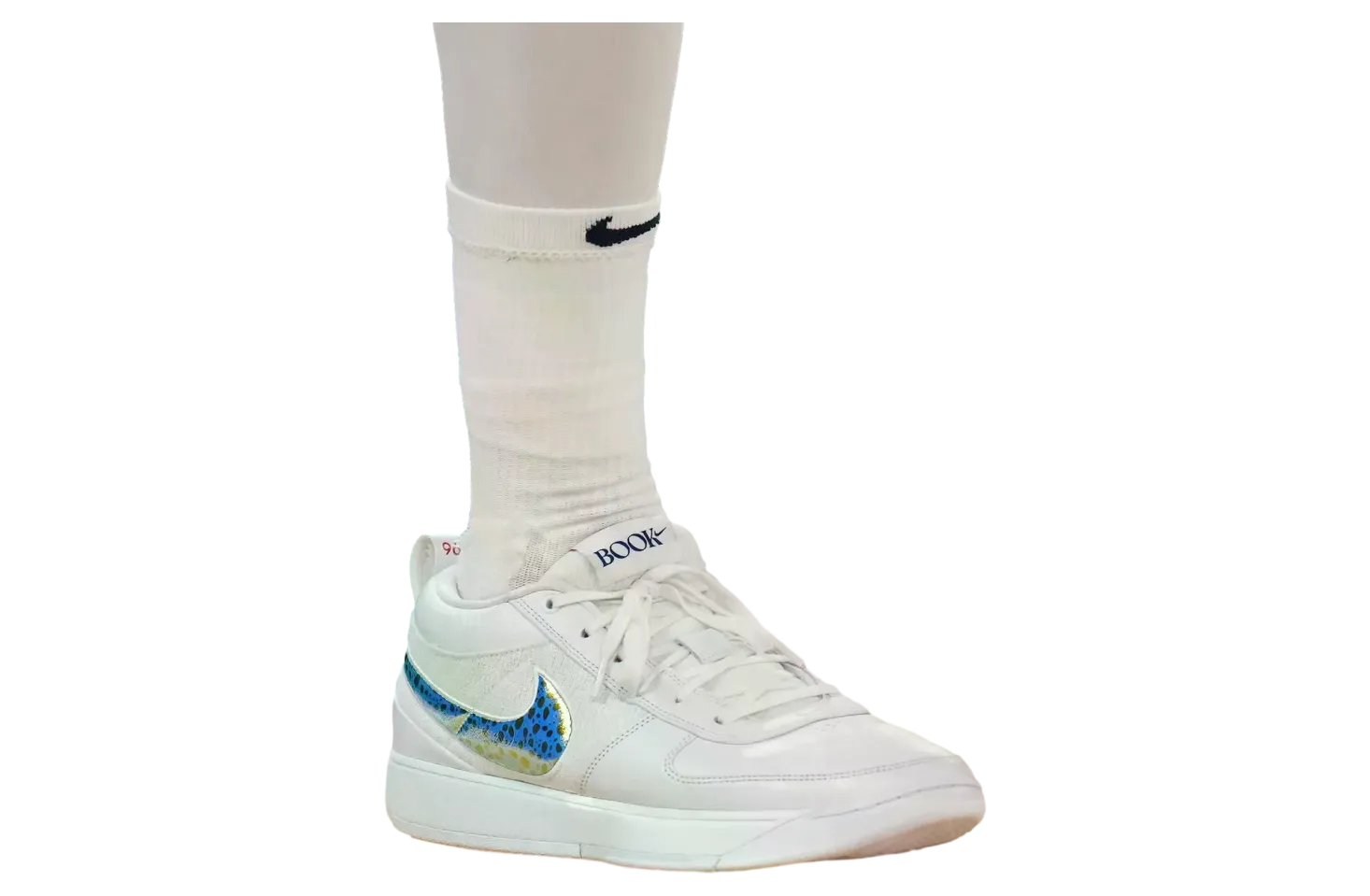 nike book 1 immortalized white blue fury